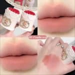 رژ لب مات و مخملی کیک توت فرنگی طرح فلاور نوز - تصویر 4