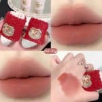 رژ لب مات و مخملی کیک توت فرنگی طرح فلاور نوز - تصویر 7