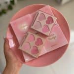 رژگونه قلبی پودری چهاررنگ برند هرورنگ
