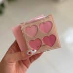 رژگونه قلبی پودری چهاررنگ برند هرورنگ - تصویر 3